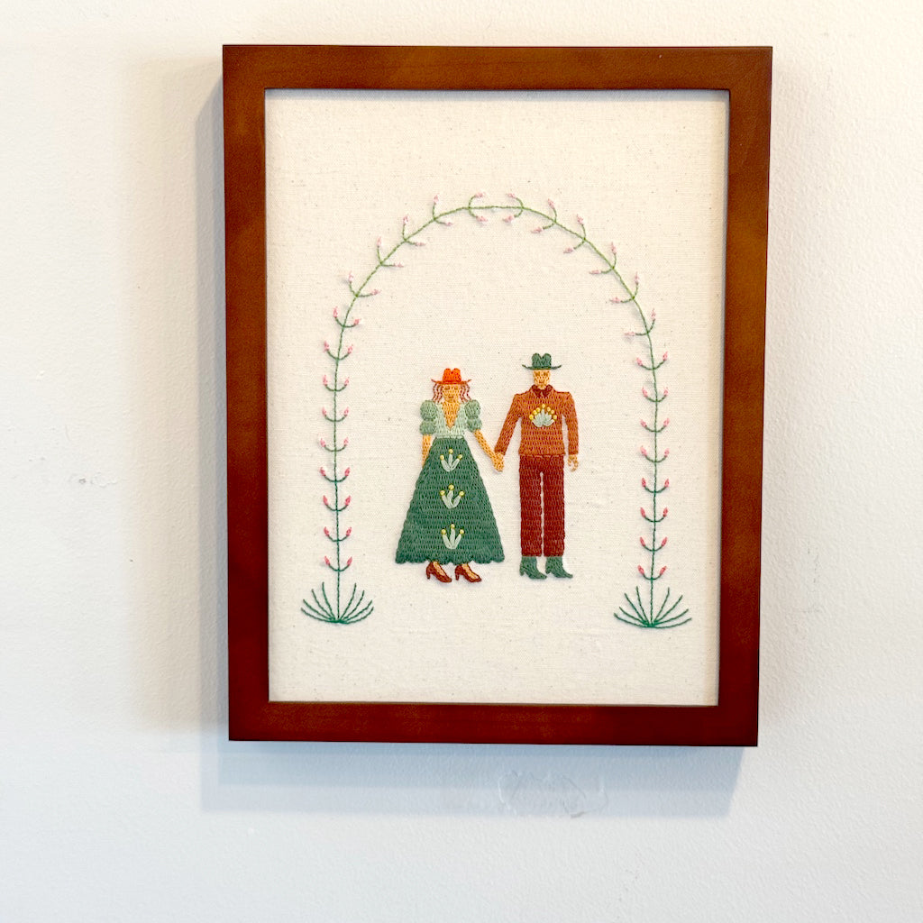 Forest Green and Amber Brown Jane Reichle