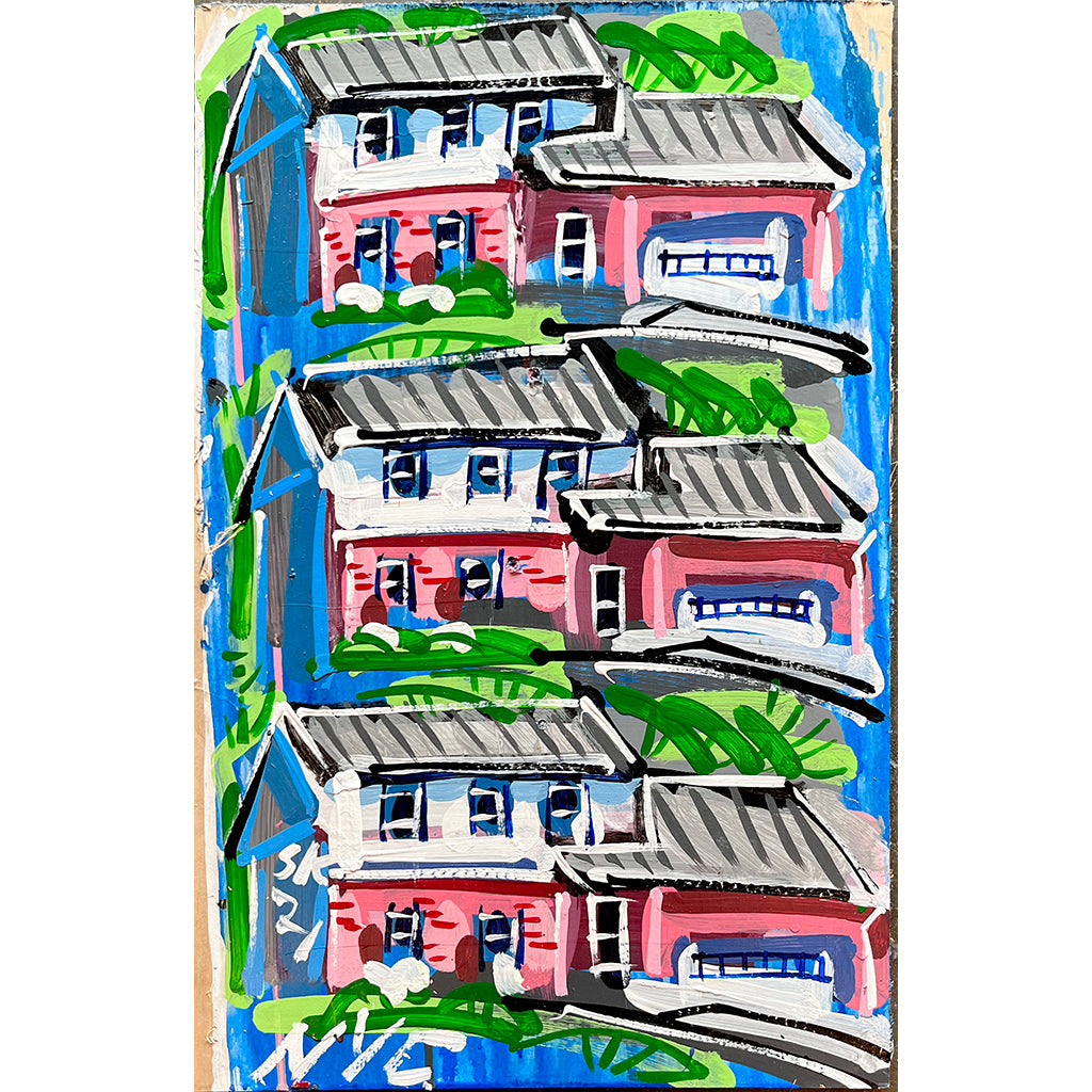 NYC Blue Yard Dog Art / yarddog.com