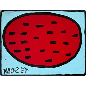 Watermelon On Blue 3 Mose Tolliver