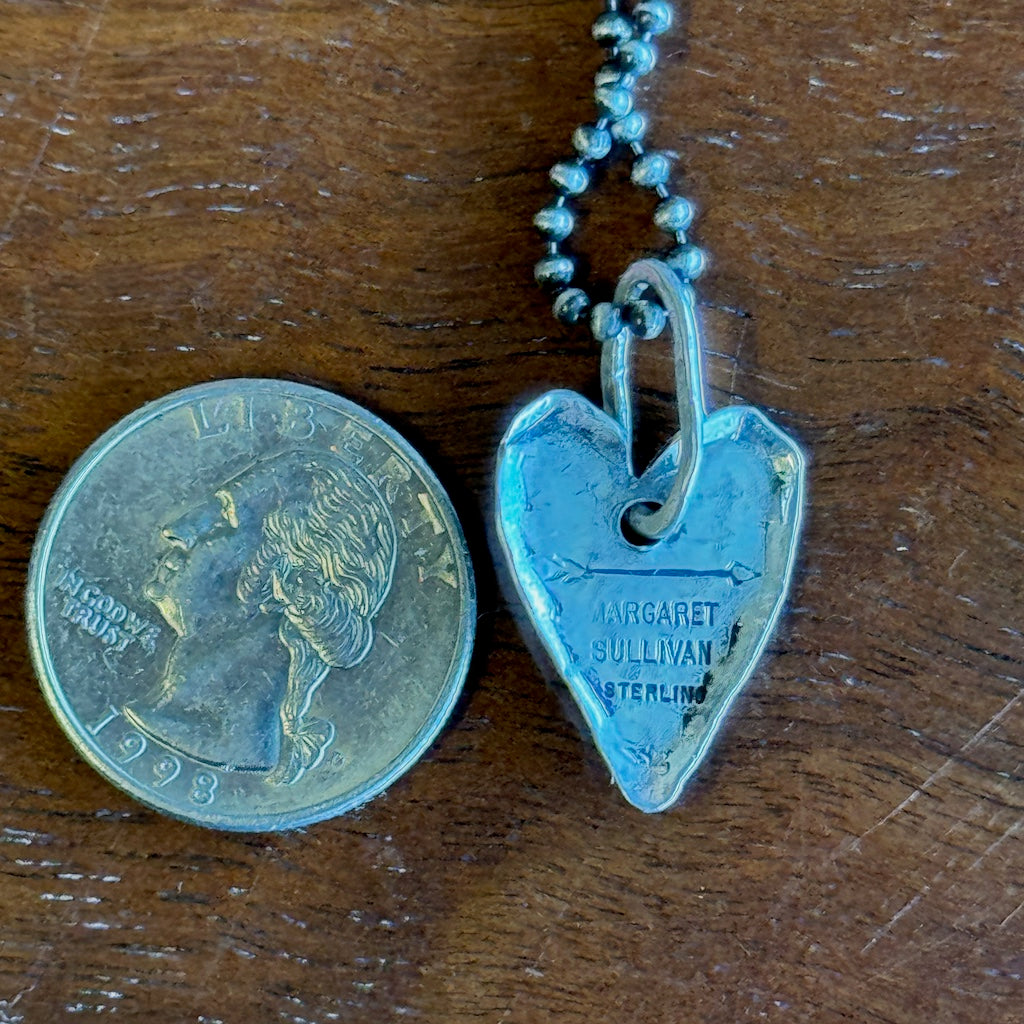 Heart w/ Horseshoe – Necklace Margaret Sullivan