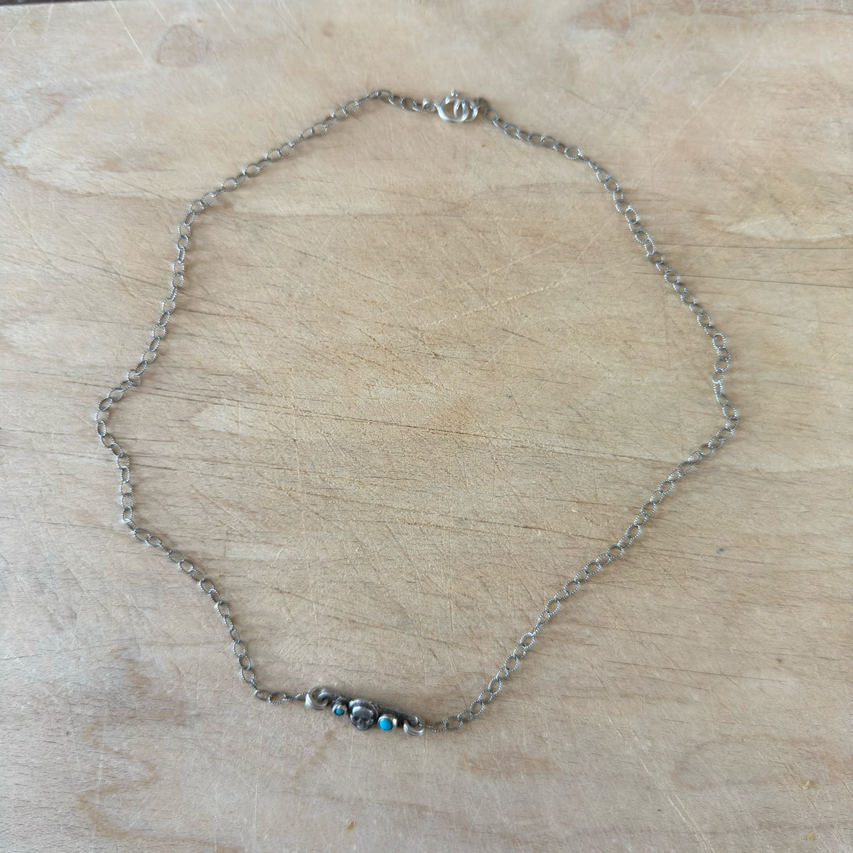 Tiny Skull Bar Necklace Margaret Sullivan