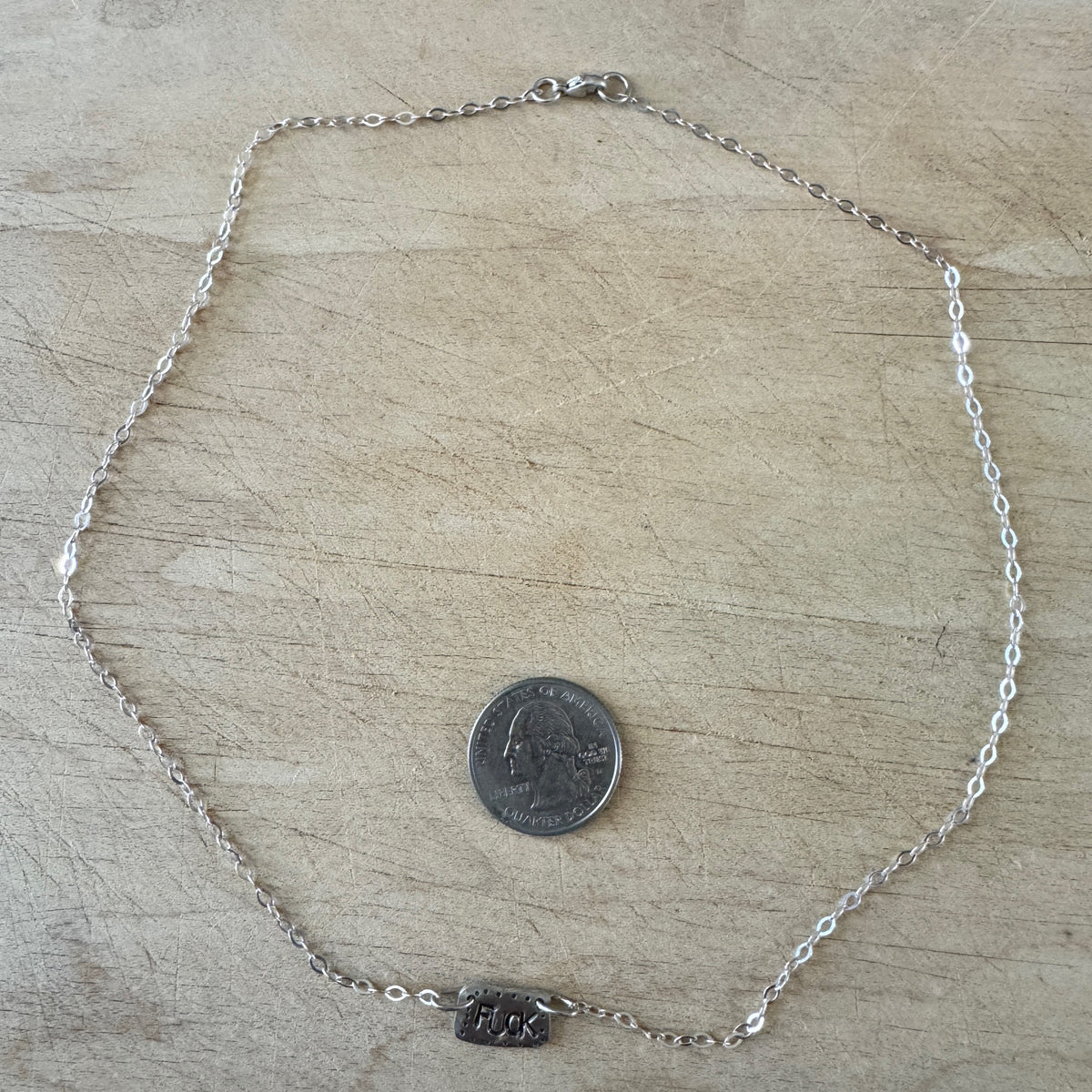 Fuck Necklace Margaret Sullivan