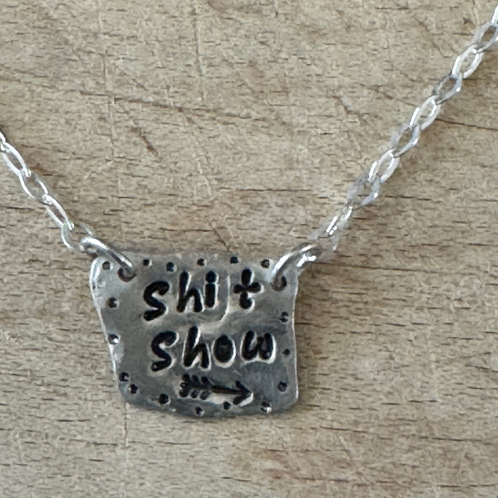 Shit Show Necklace Margaret Sullivan