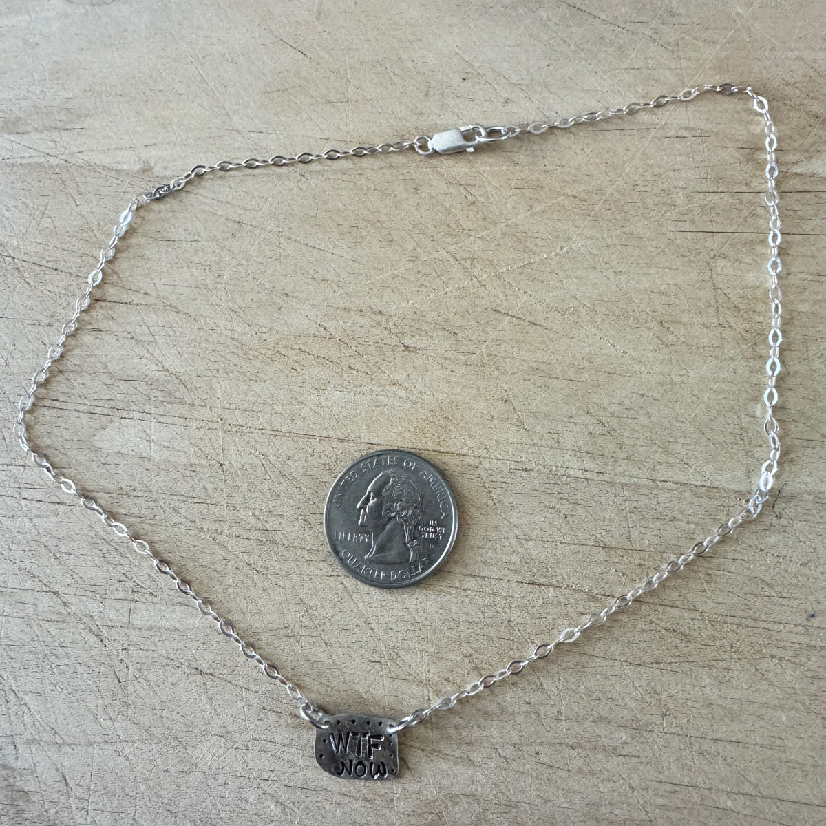 WTF Now Necklace Margaret Sullivan