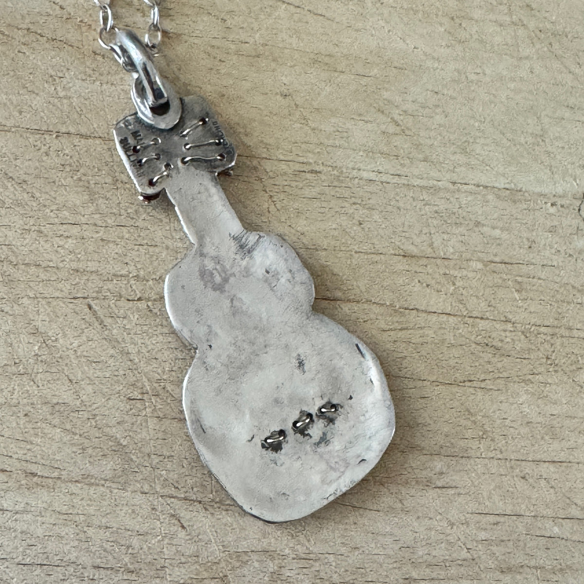 This Machine Kills Fascists Guitar Necklace Margaret Sullivan