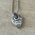 Small Crazy Heart Necklace Margaret Sullivan