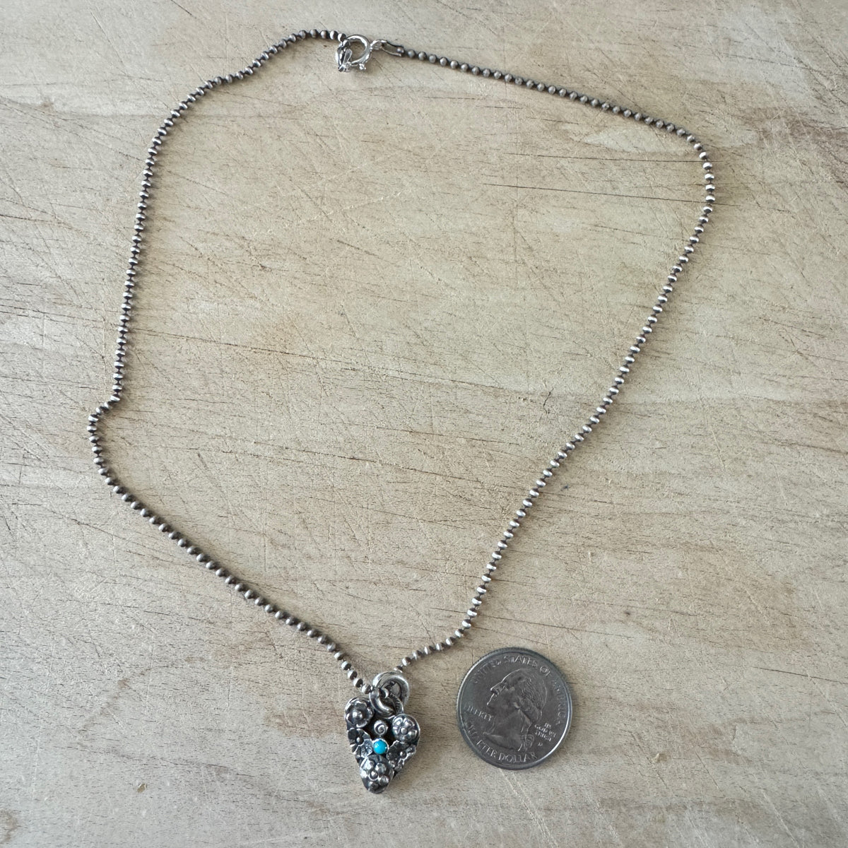 Small Crazy Heart Necklace Margaret Sullivan