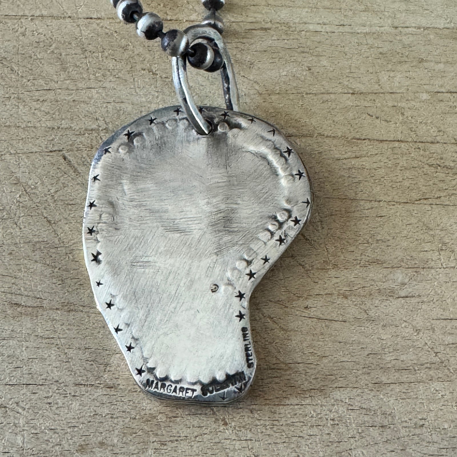 Large Chunky Skull Necklace Margaret Sullivan