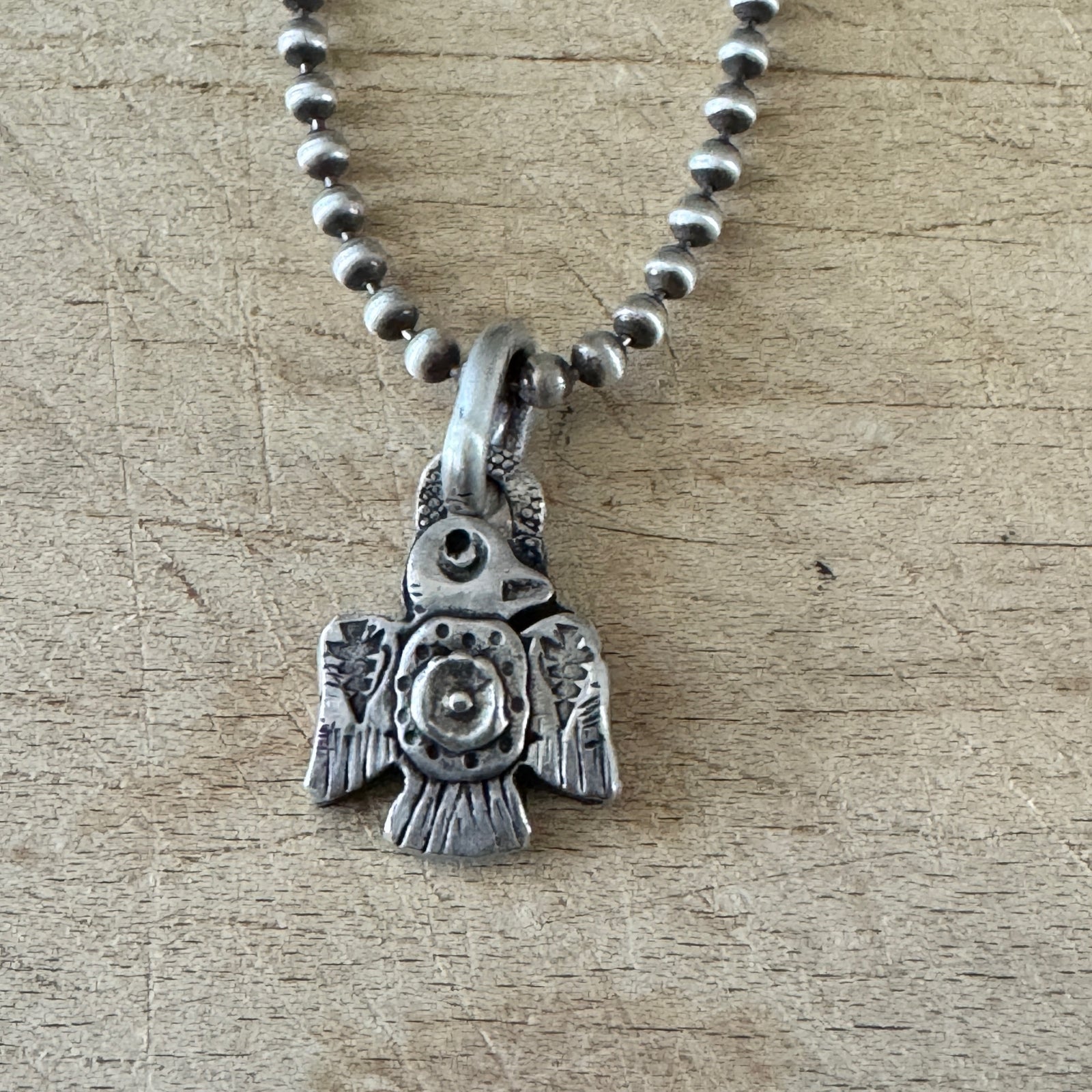 Tiny Chunky Thunderbird Necklace Margaret Sullivan