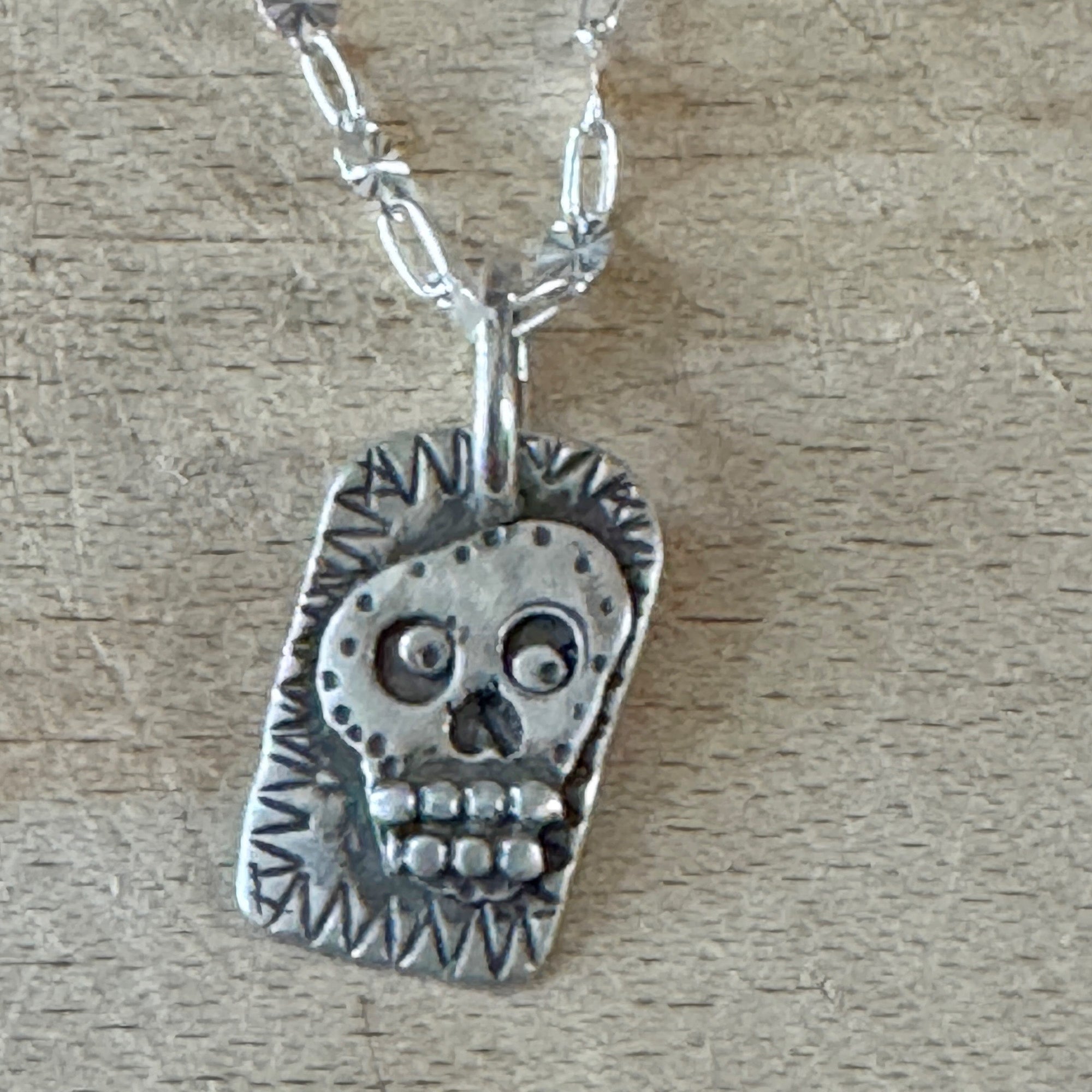 Tiny Skull Necklace Margaret Sullivan
