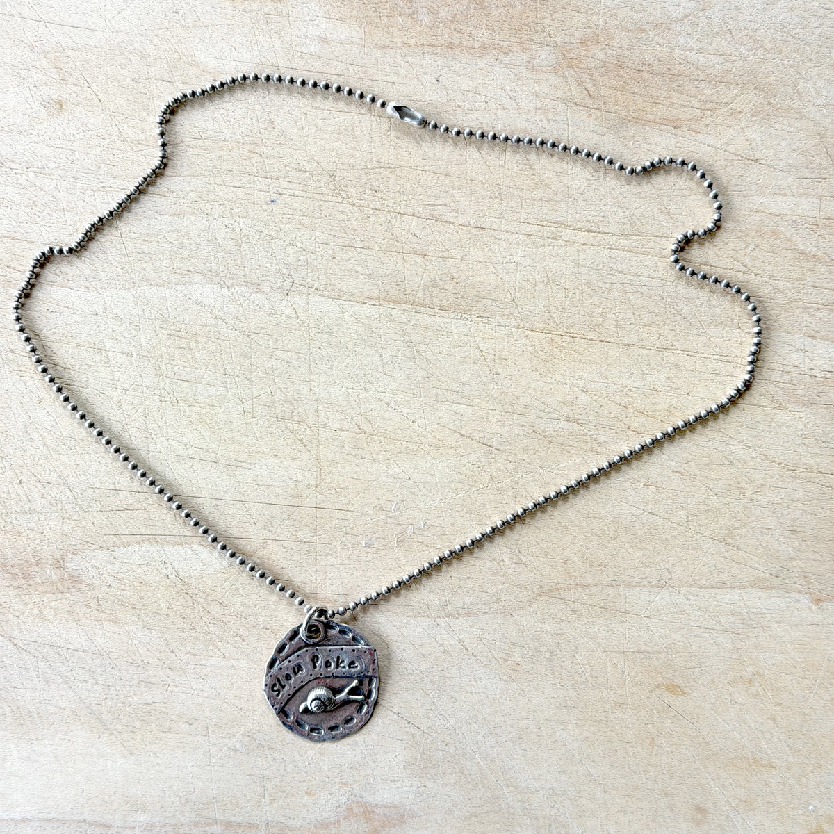 Silver Slow Poke Necklace Margaret Sullivan