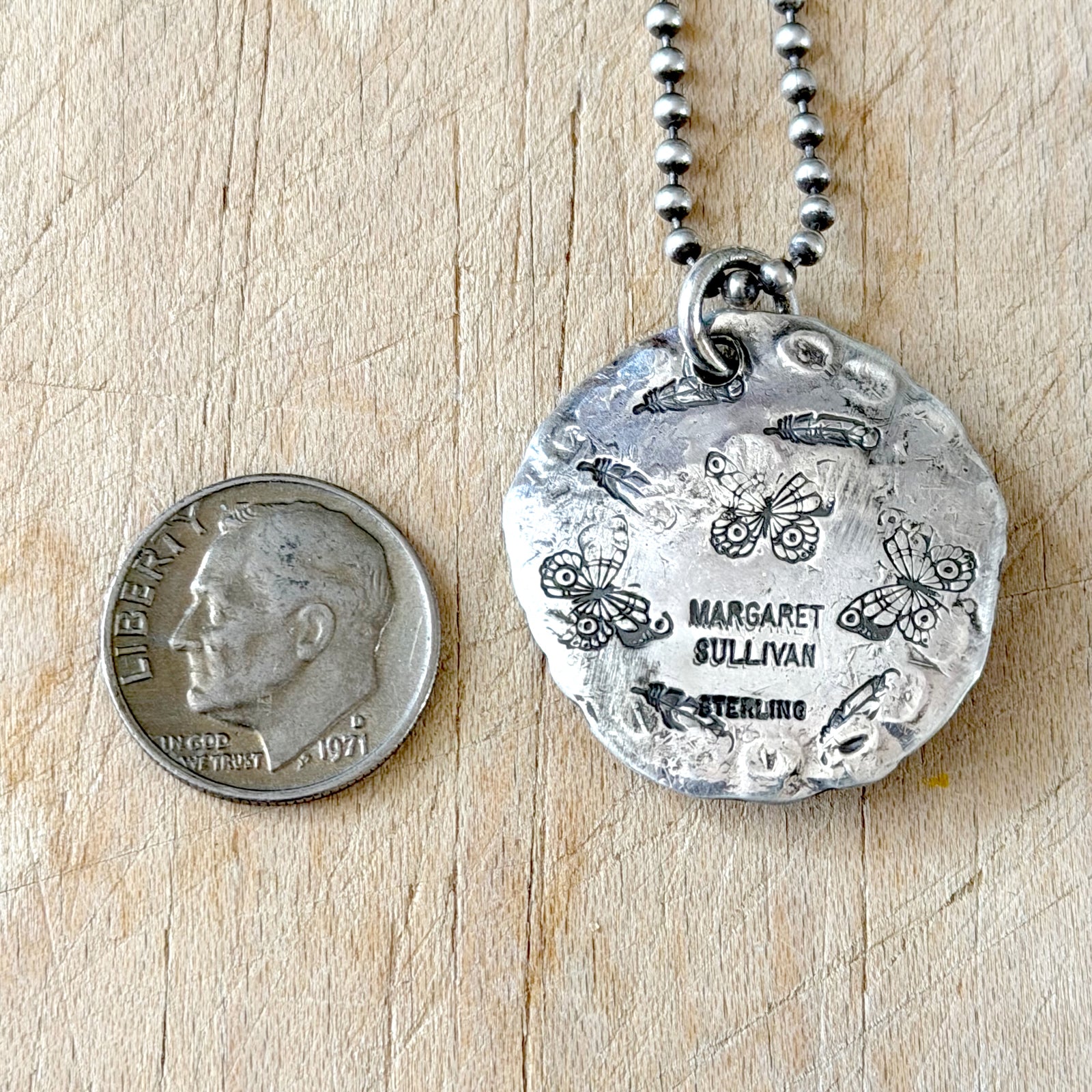 Silver Slow Poke Necklace Margaret Sullivan