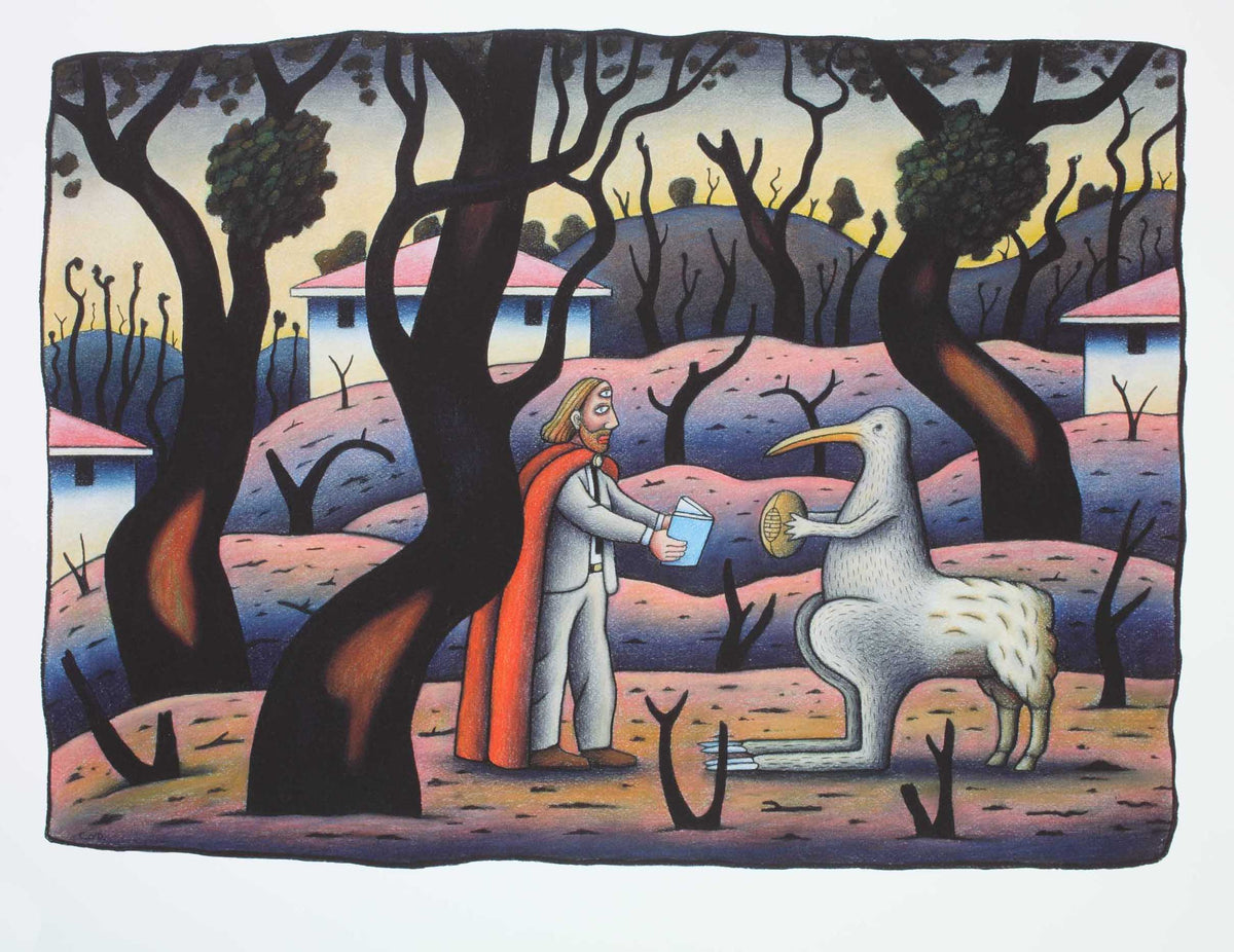 Reading A Book After The Fire Reg Mombassa