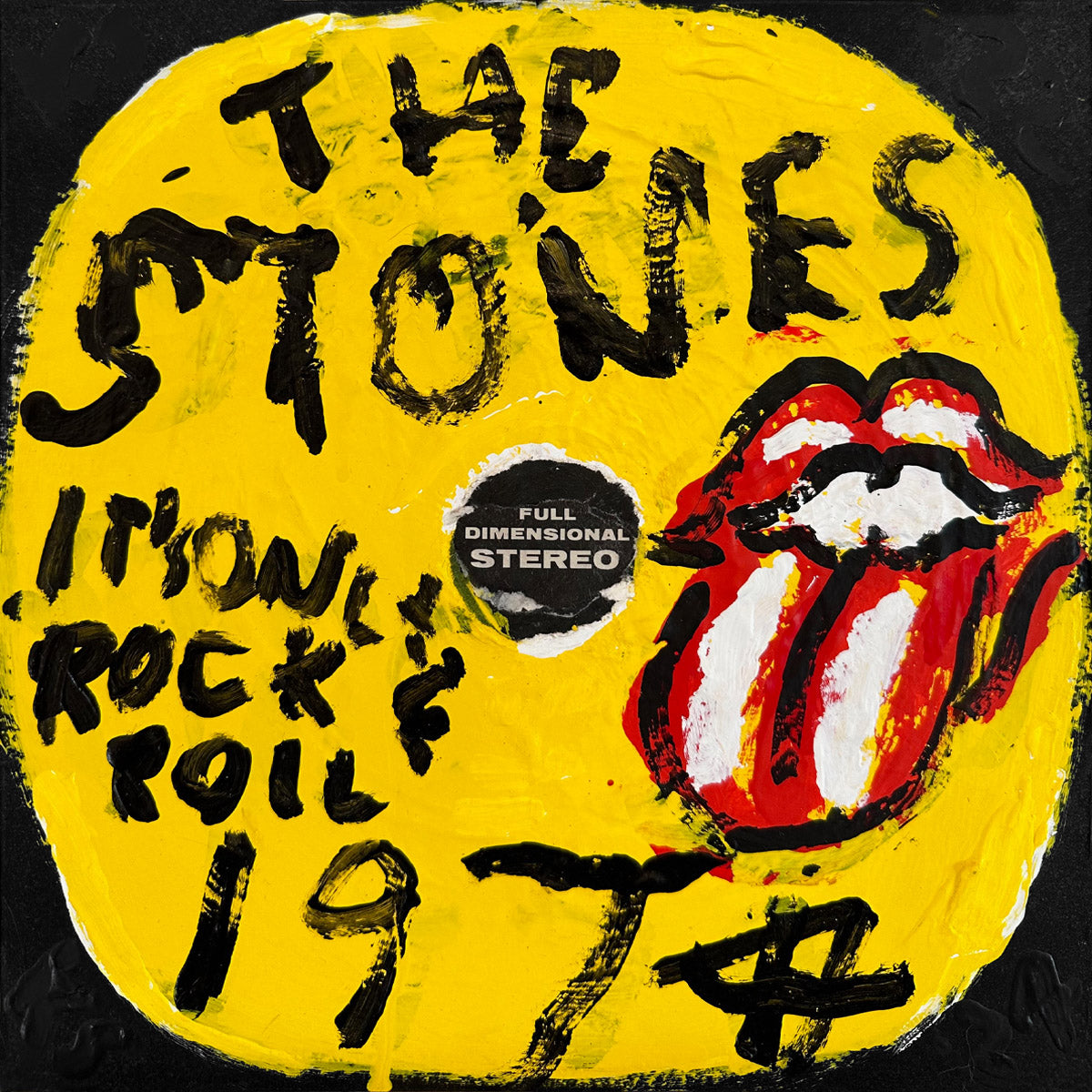 The Rolling Stones / It's Only Rock 'n Roll, art by Kerry Smith