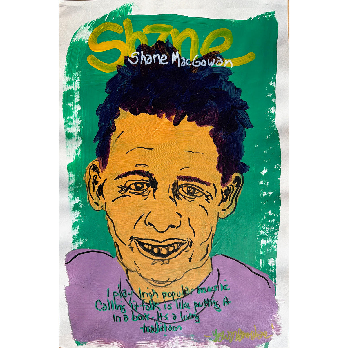 Shane MacGowan Tim Kerr