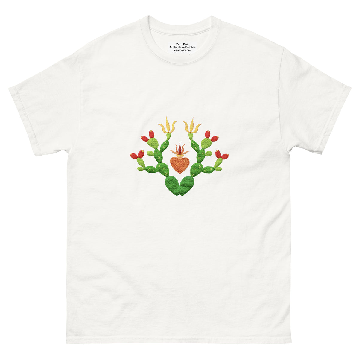 Jane Reichle Sacred Heart T Shirt Yard Dog
