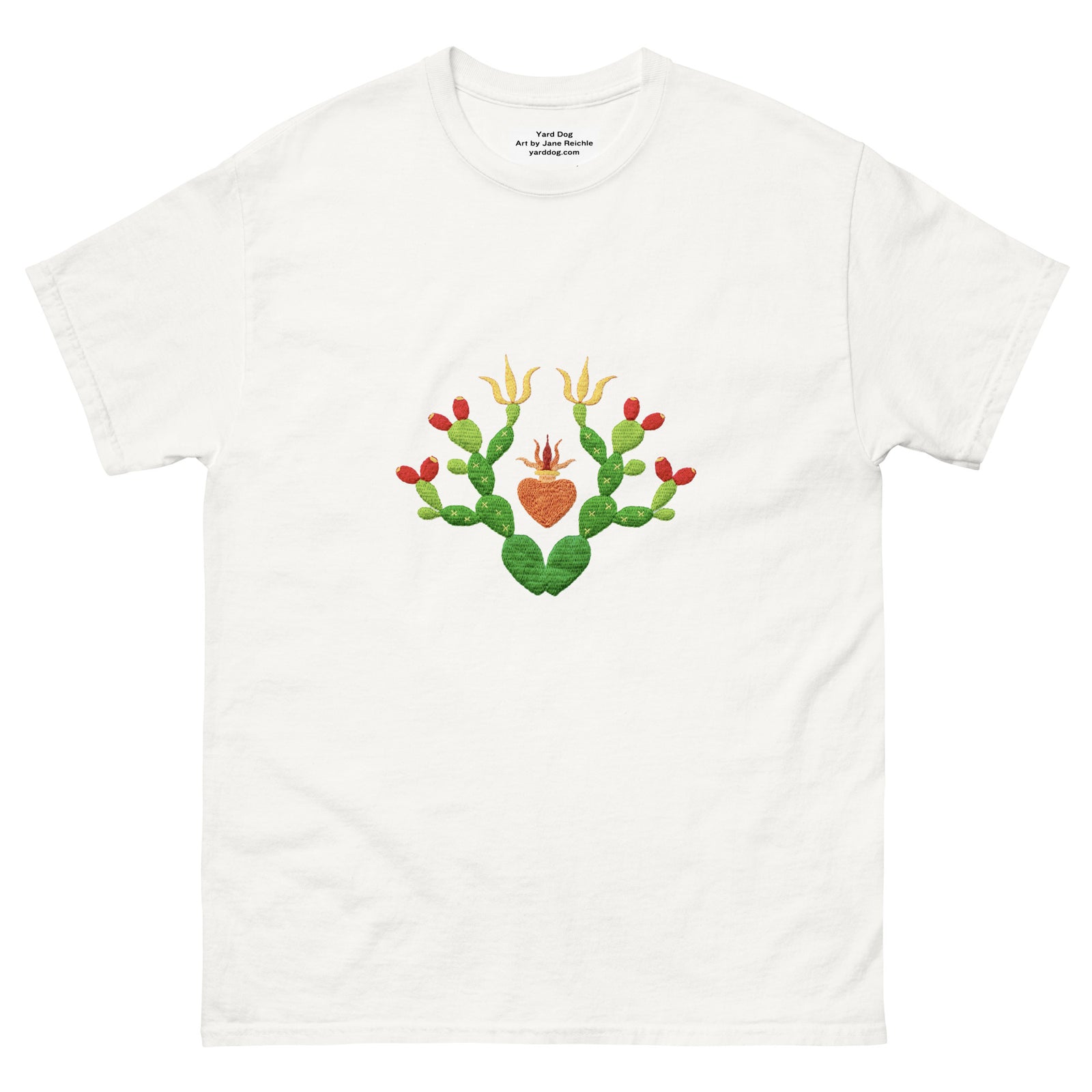 Jane Reichle Sacred Heart T Shirt Yard Dog