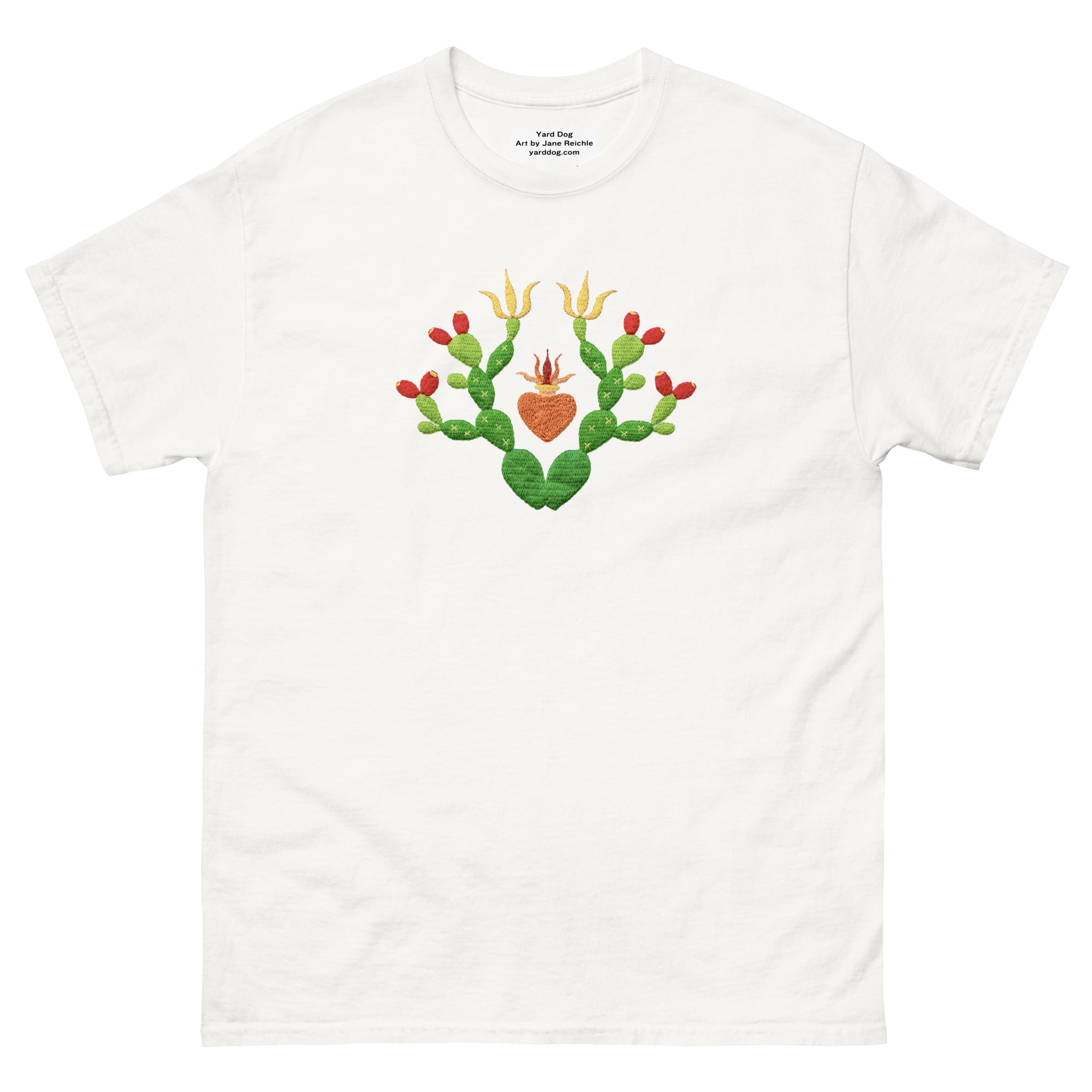 Jane Reichle Sacred Heart T Shirt Yard Dog