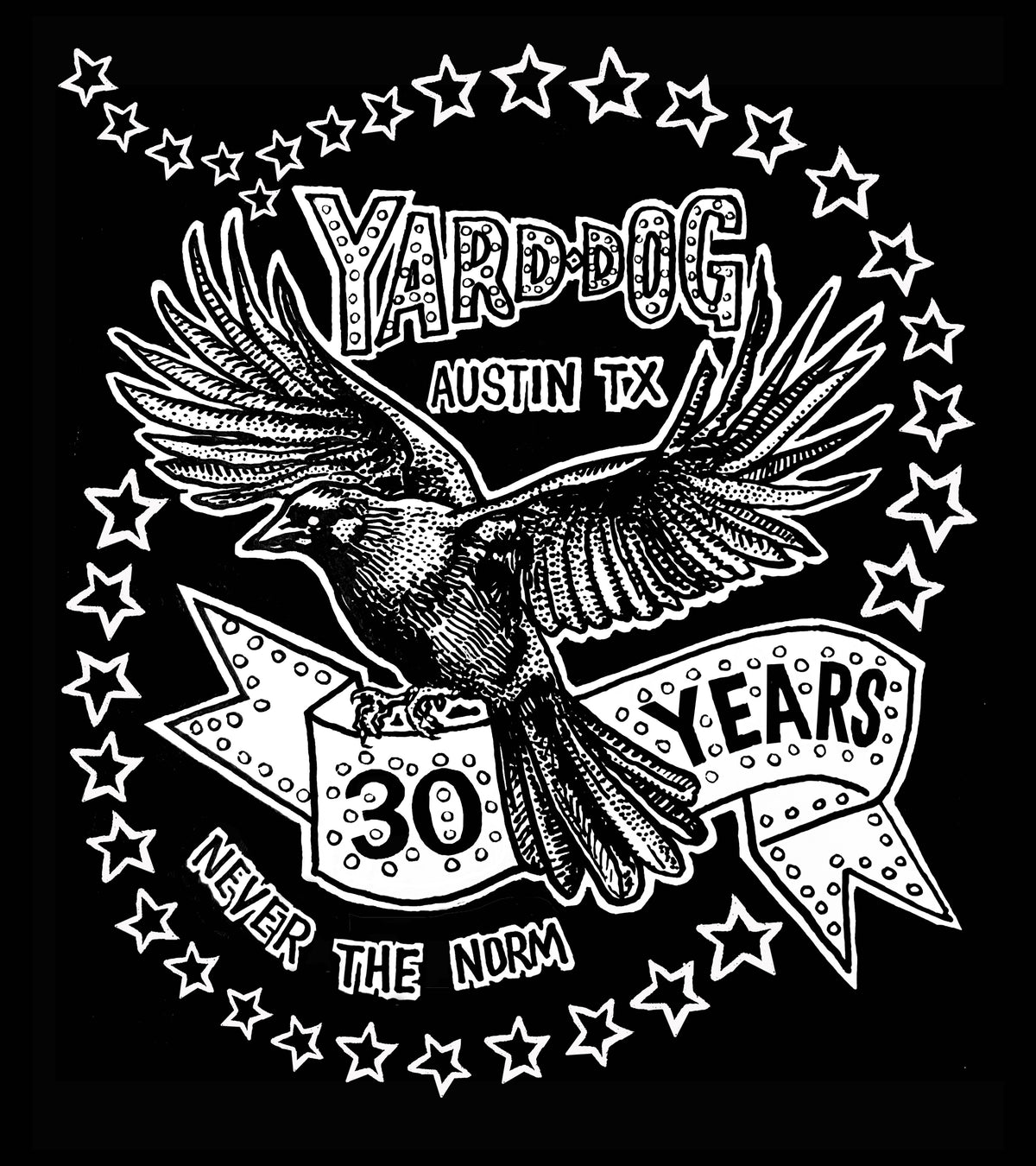 Yard Dog 30th T Shirt - Women's V-Neck Yard Dog