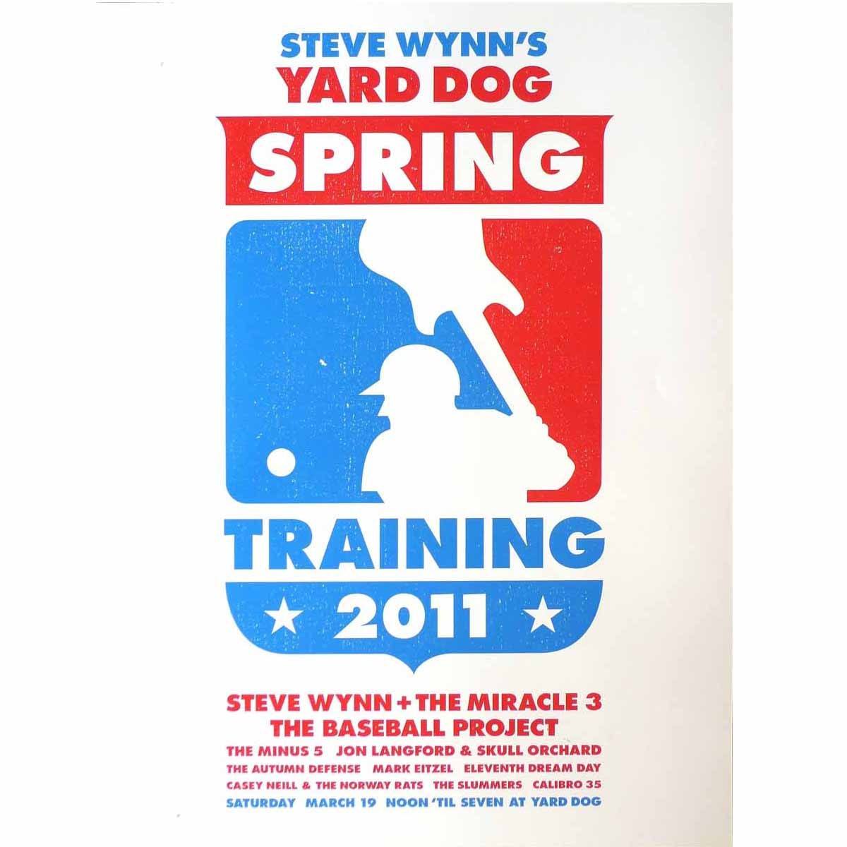 Steve Wynn's Yard Dog Spring Training 2011 Baseball Poster Yard Dog