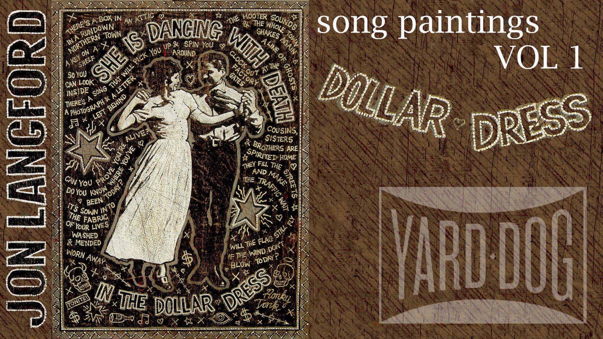 Dollar Dress - Song Paintings Print # 1 Jon Langford
