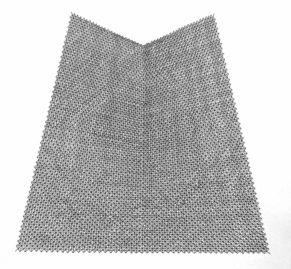 Septagon With 4 Stellations 18,424 triangles Fran Holland