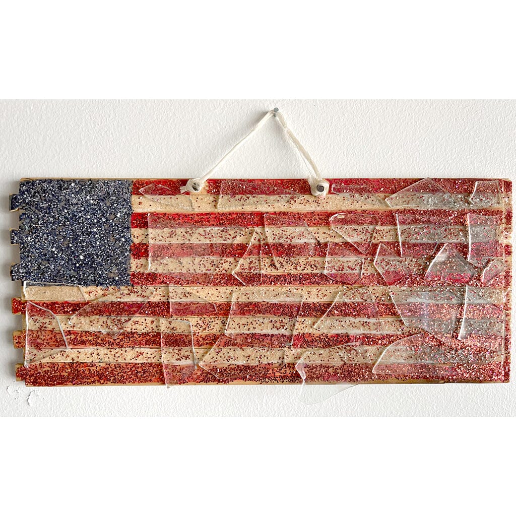 American Flag Glassman