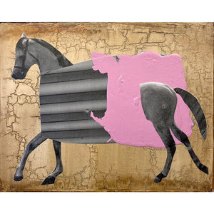 Horse Running (With Purple) Holly Roberts