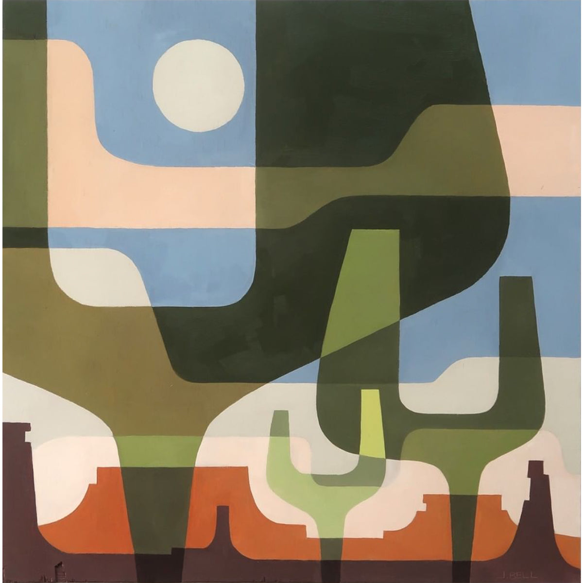 Planet Life 83 - Unframed Print John Bell