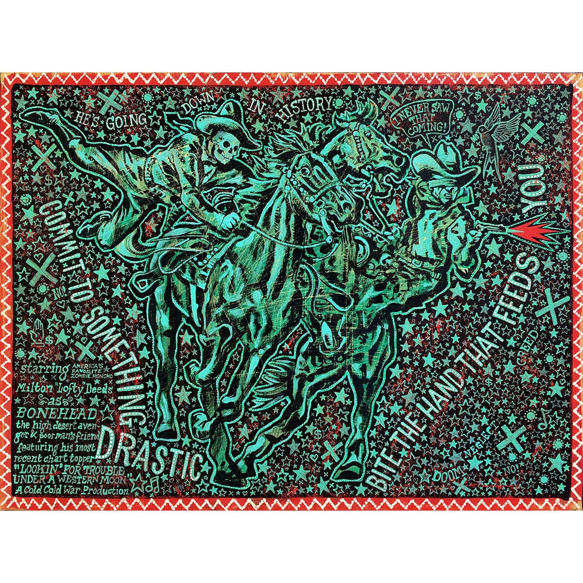 Drastic - Large Print Jon Langford