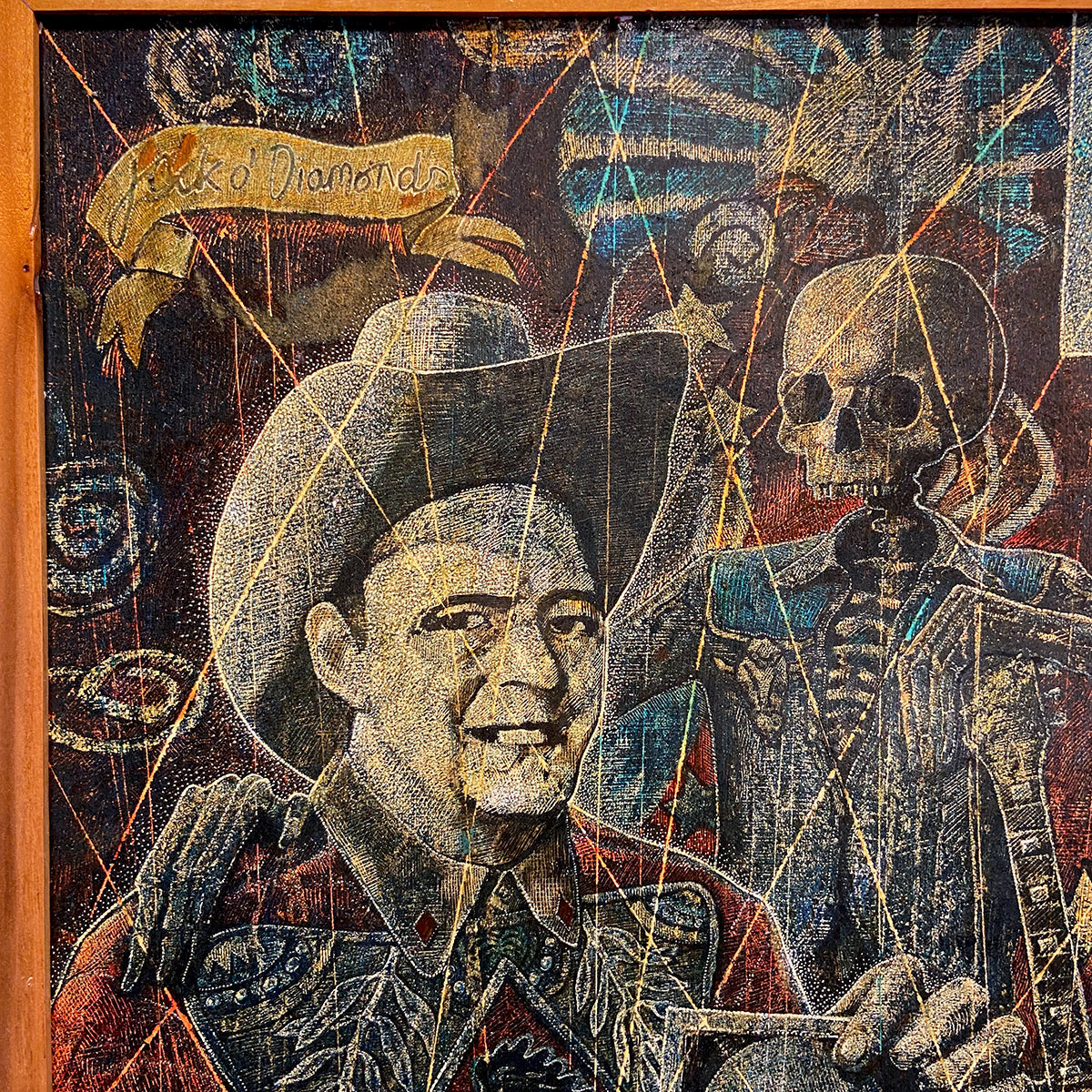 Jack O' Diamonds - 1995 Painting Jon Langford