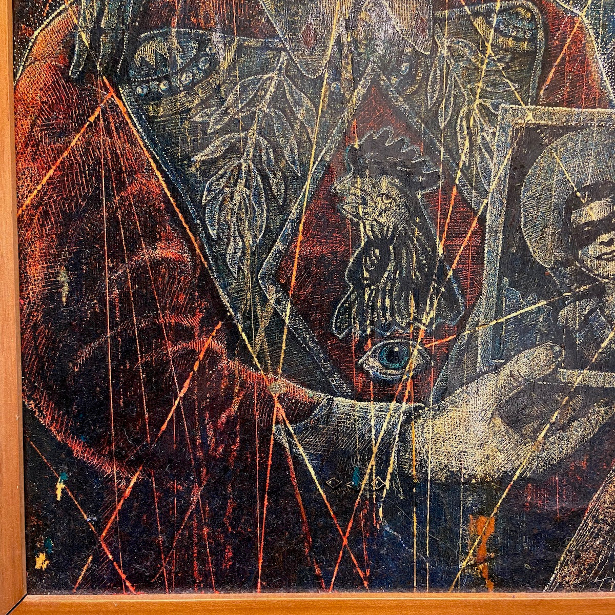 Jack O' Diamonds - 1995 Painting Jon Langford