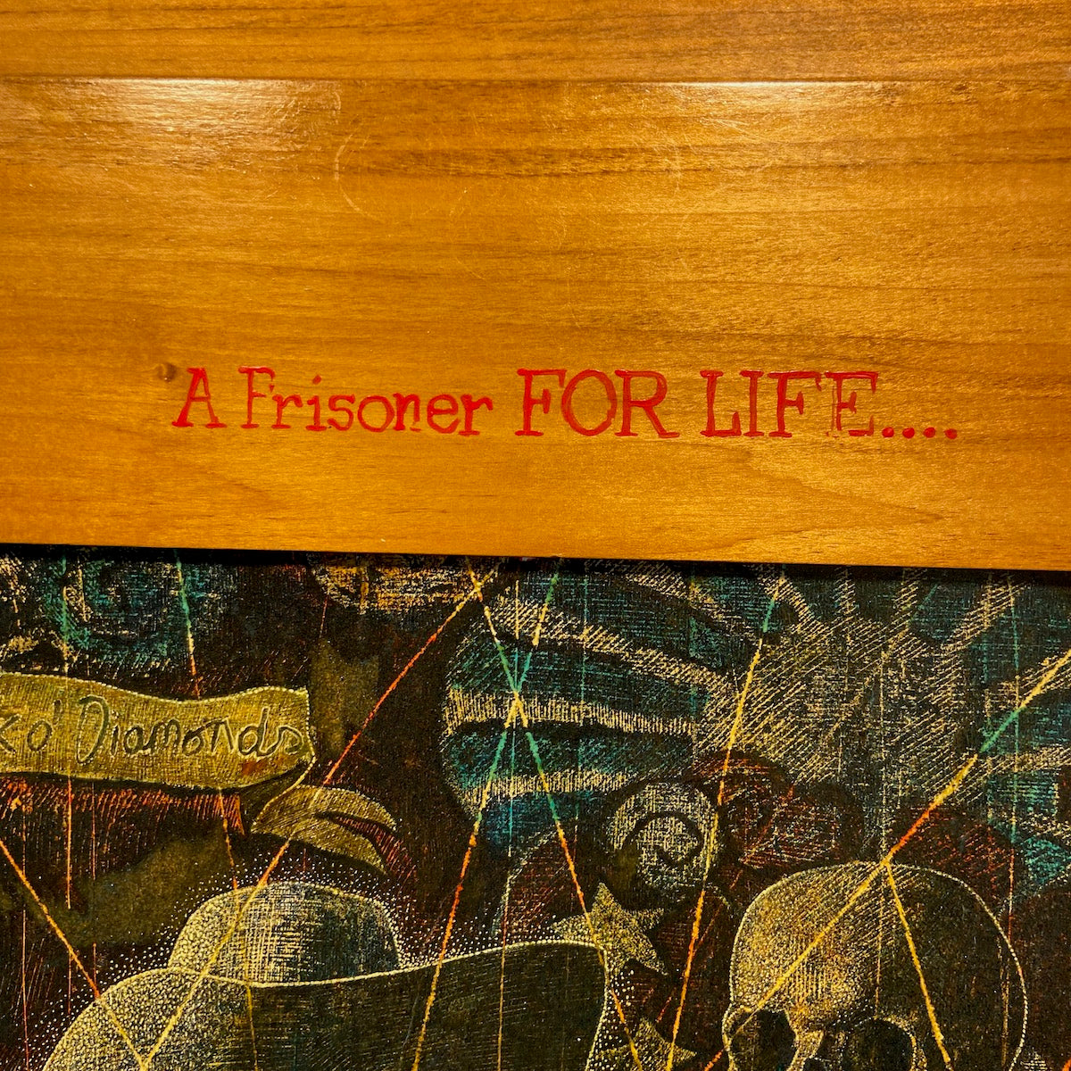 Jack O' Diamonds - 1995 Painting Jon Langford