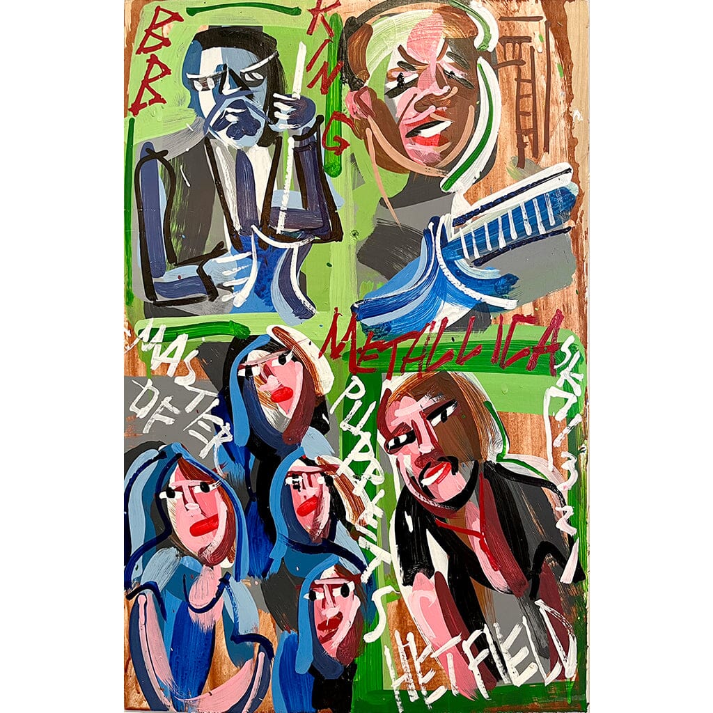 BB King / Metallica Yard Dog Art / yarddog.com