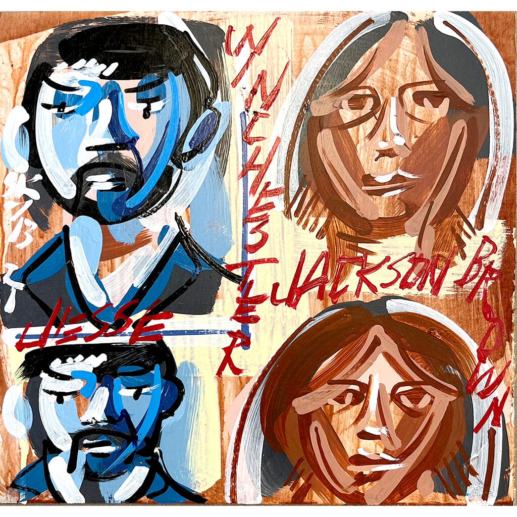 Jesse Winchester / Jackson Browne Yard Dog Art / yarddog.com