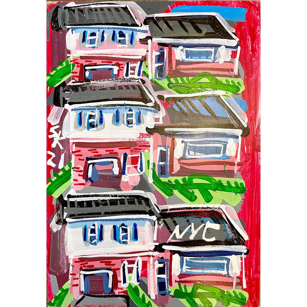 NYC Red Yard Dog Art / yarddog.com