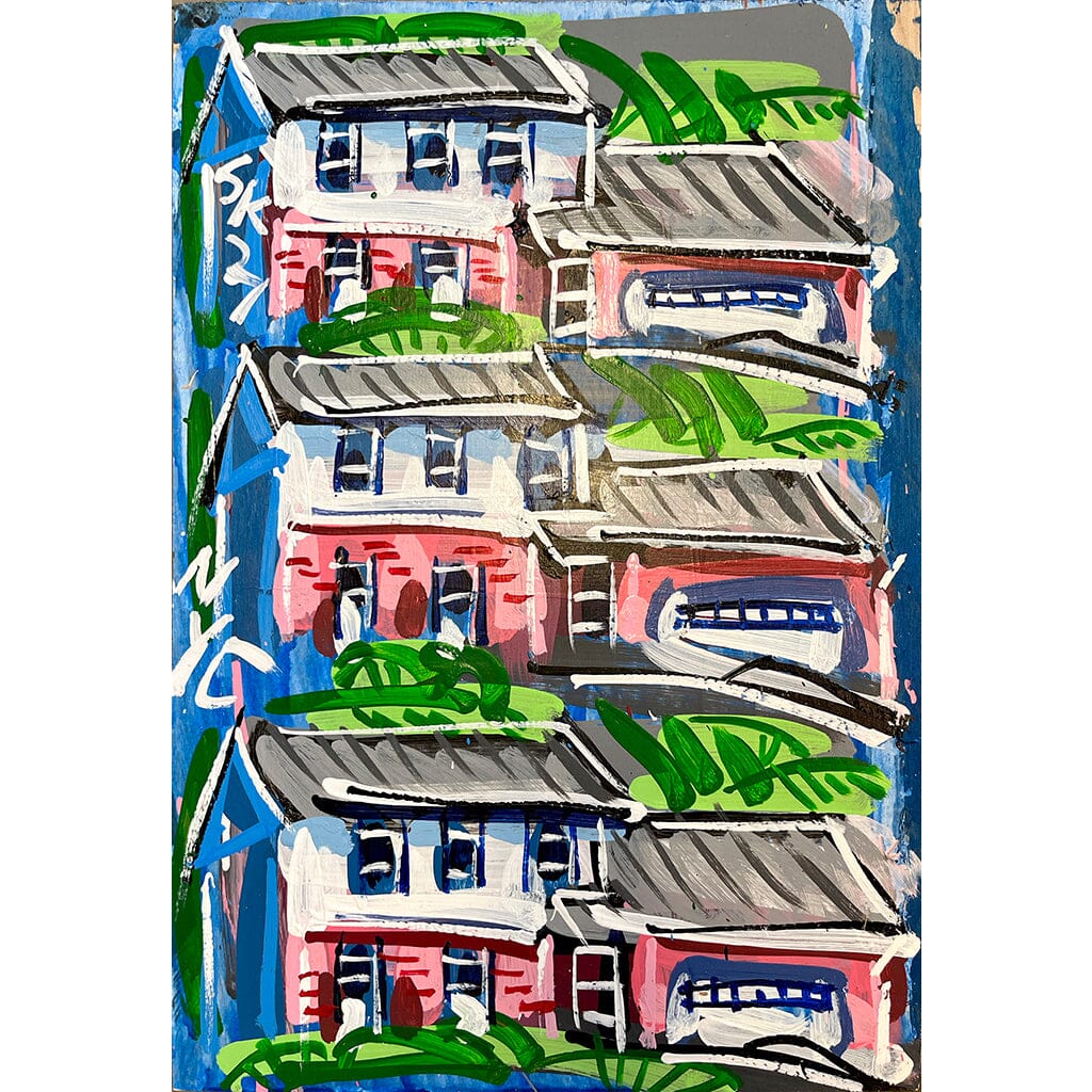 NYC Blue Yard Dog Art / yarddog.com