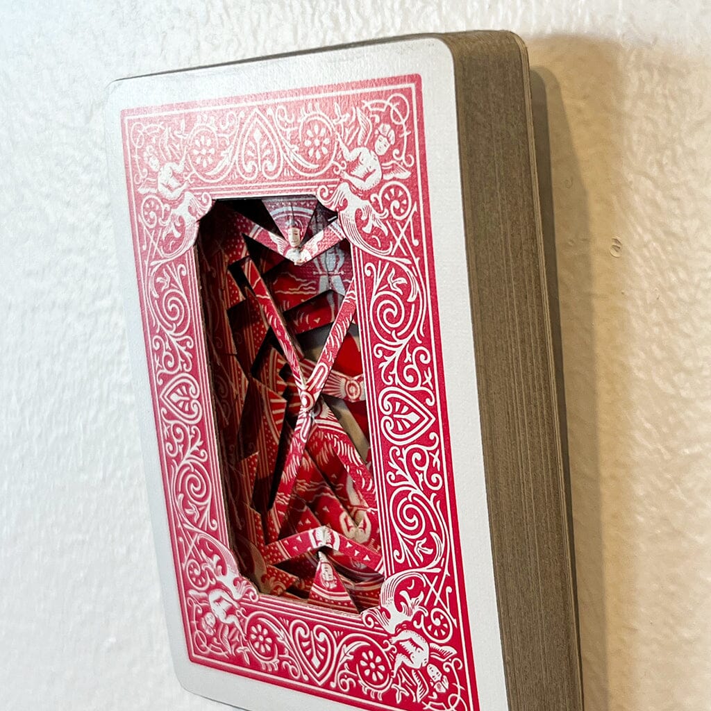 Carved Cards - Red Dan Levin