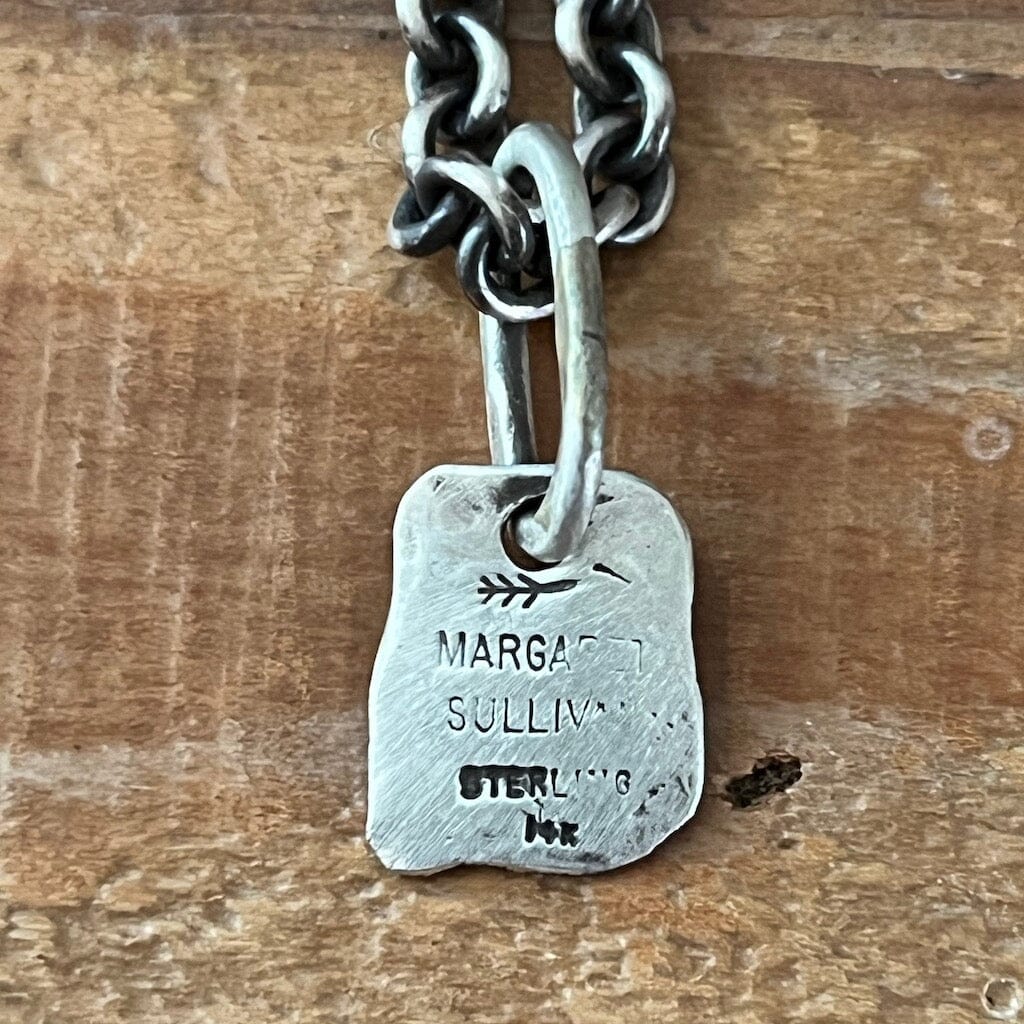 STUD - Silver 14k Gold Necklace Margaret Sullivan