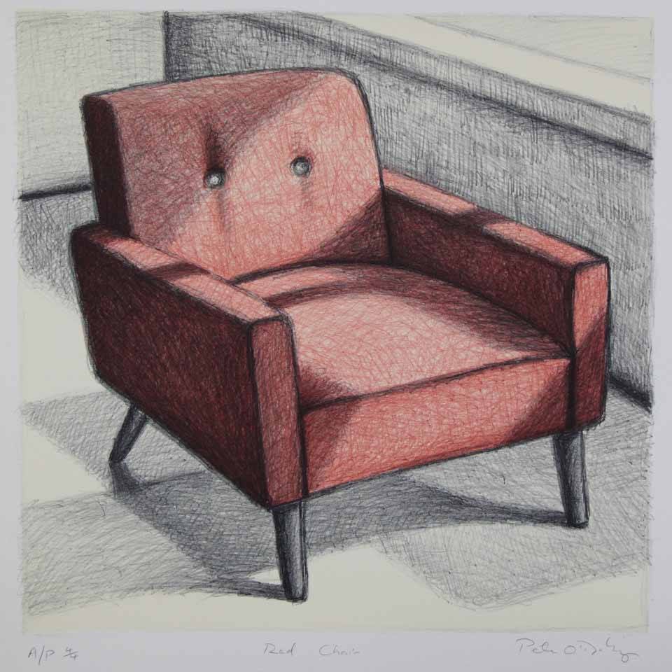 Red Chair Peter O'Doherty