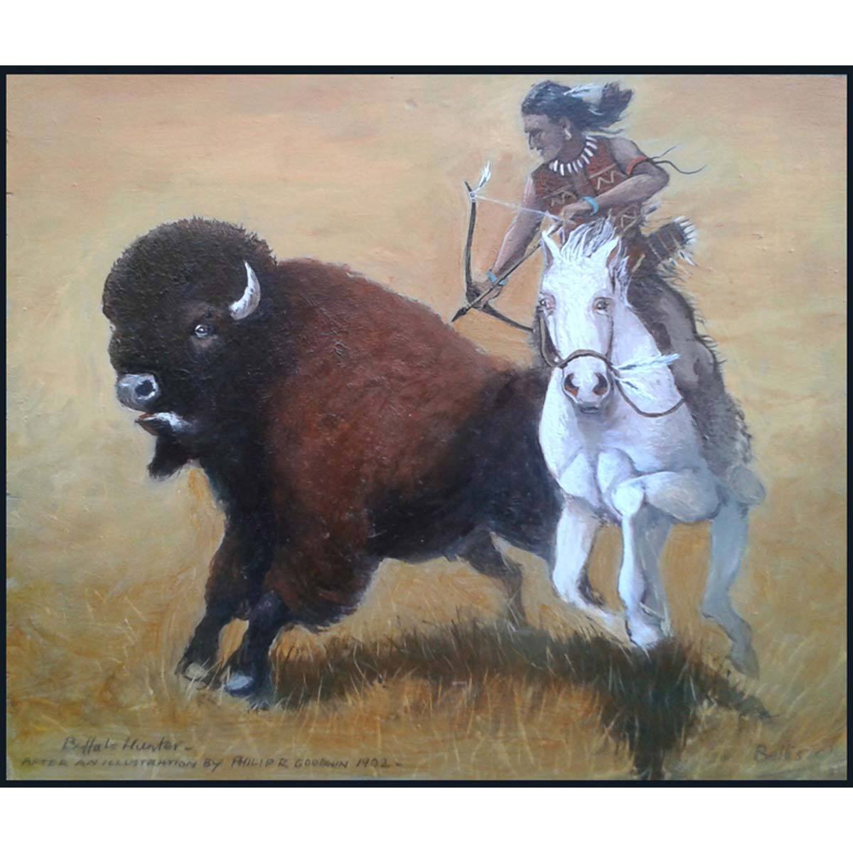 Buffalo Hunter Study Eric Bellis
