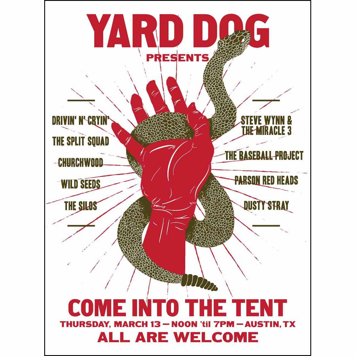 Snake Poster 2014 Yard Dog