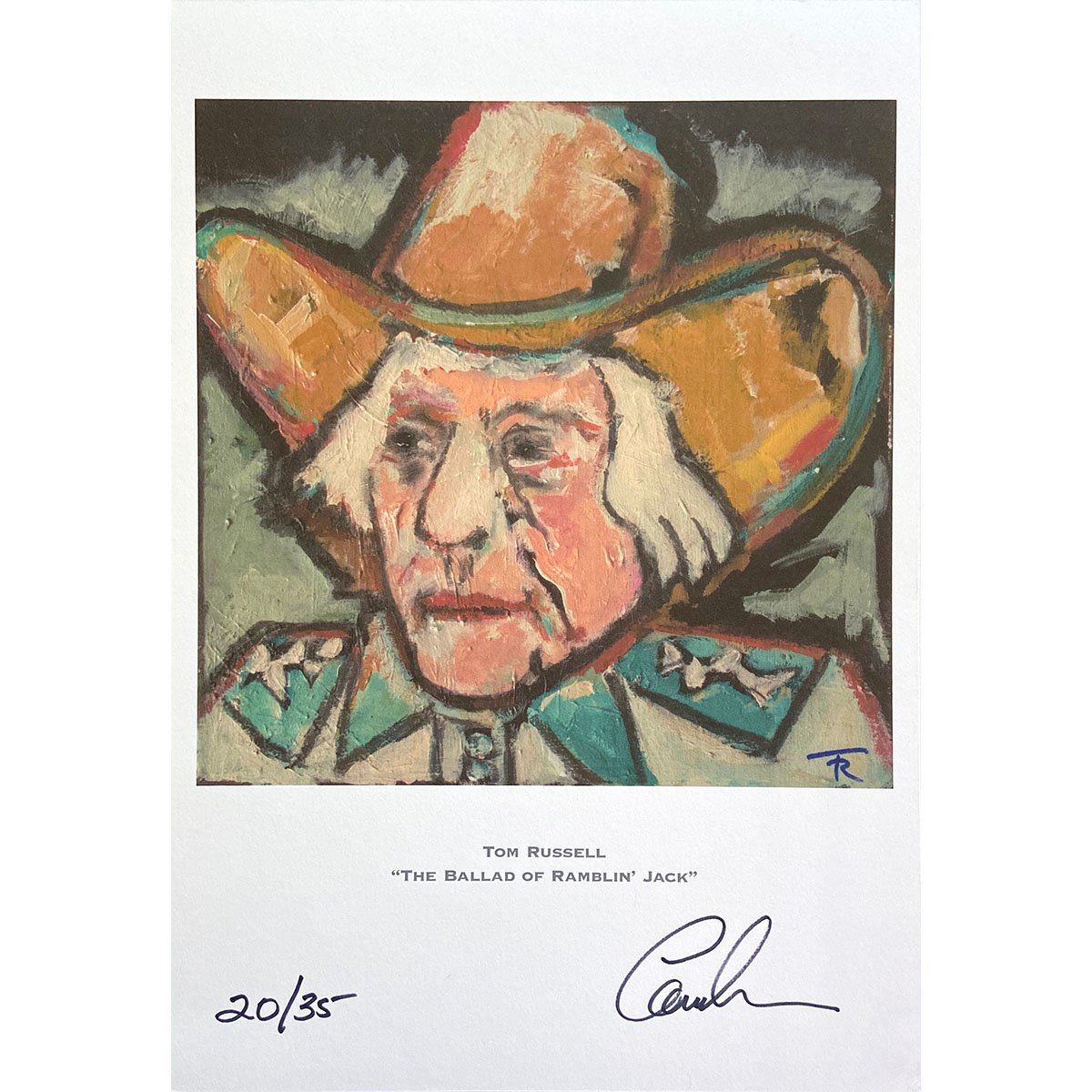 The Ballad Of Ramblin' Jack (Print) Tom Russell
