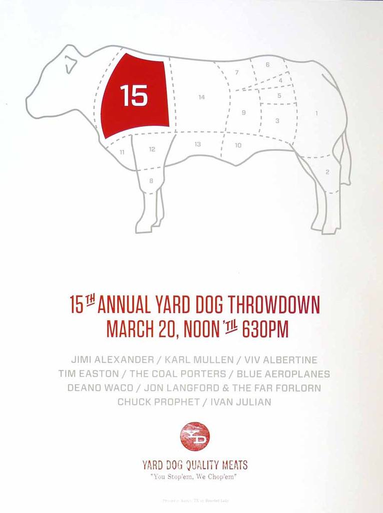 15th Annual Poster Yard Dog